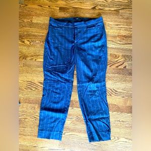 Banana Republic pinstriped trousers